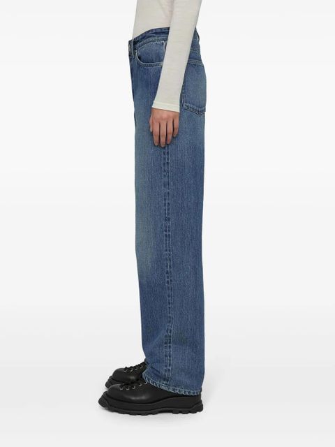 Jil Sander mid-rise straight-leg jeans - Blue