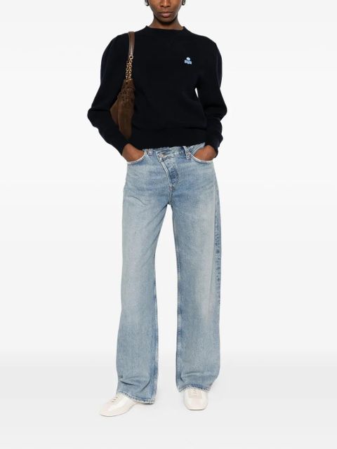 MARANT ÉTOILE Kelaya logo knitwear - Blue - zdjęcie produktu nr 2