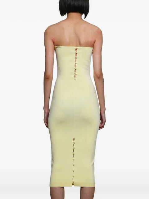 Jacquemus Sera midi dress - Yellow