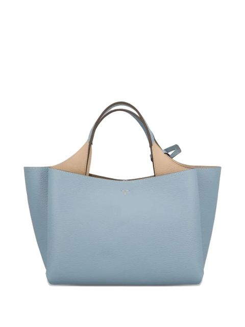 Tod's mini pebbled charm tote bag - Blue - zdjęcie produktu nr 2