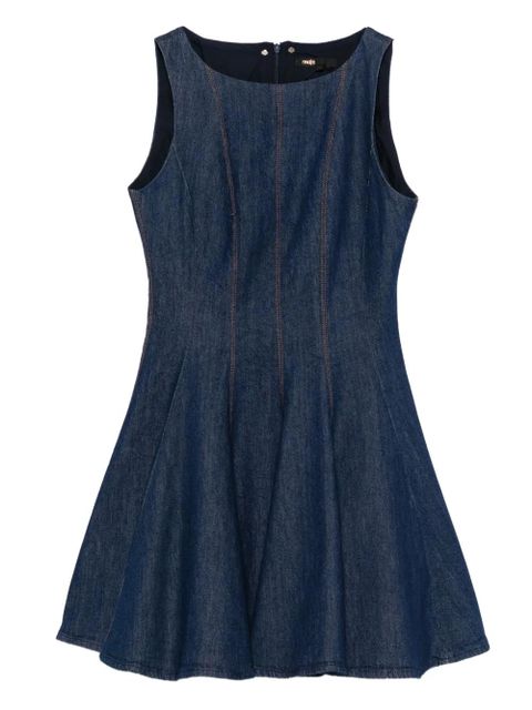 Maje sleeveless denim mini dress - Blue - zdjęcie produktu nr 1