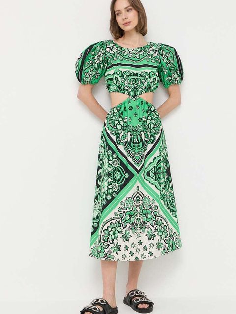 Red Valentino sukienka bawełniana - zdjęcie produktu nr 1