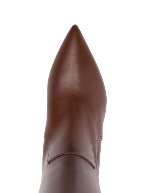 Paris Texas 70mm leather knee-high boots - Brown
