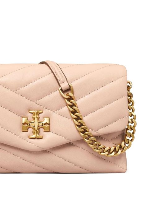 Tory Burch Kira Chevron Chain wallet - Pink
