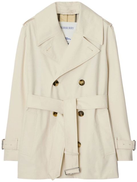 Burberry double breasted trench coat - Neutrals