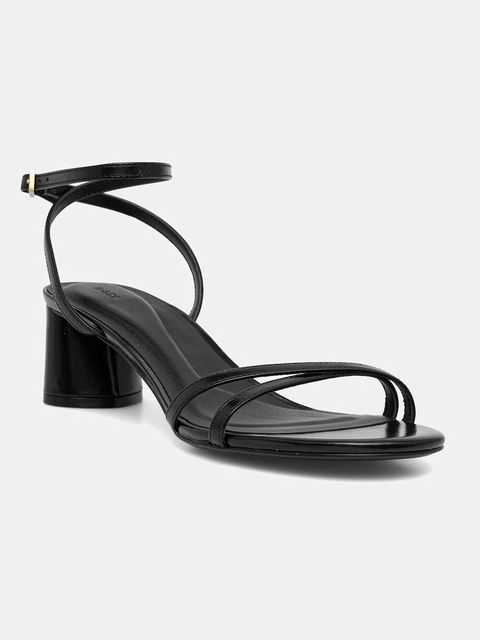 BOSS sandały na słupku skórzane Gracey - zdjęcie produktu nr 1