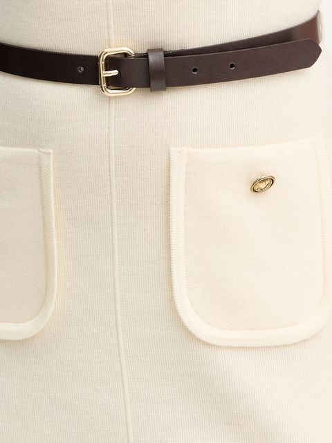 Luisa Spagnoli sukienka wełniana kolor beżowy midi rozkloszowana 100242