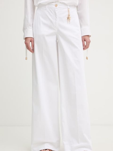 Fracomina spodnie damskie z bawełny - zdjęcie produktu nr 2