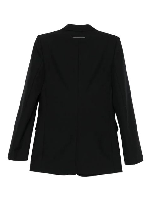 MM6 Maison Margiela virgin-wool blazer - Black - zdjęcie produktu nr 2