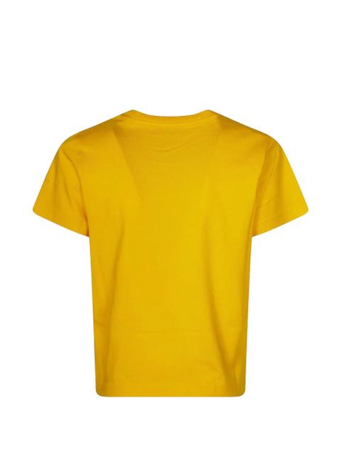 Moncler bow-graphic T-shirt - Yellow - zdjęcie produktu nr 2