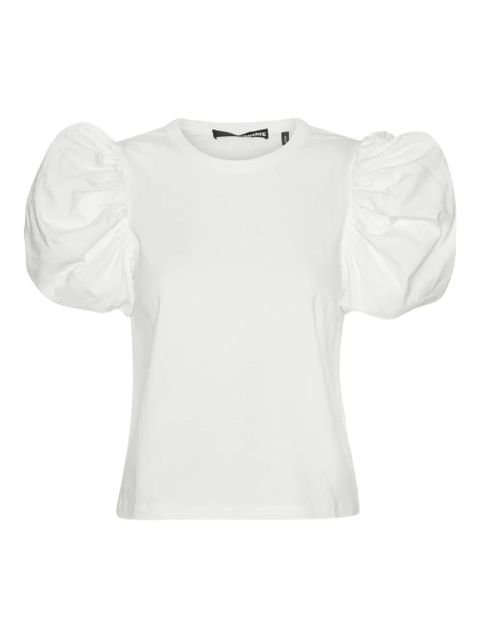 ROTATE BIRGER CHRISTENSEN puff-sleeve T-shirt - White - zdjęcie produktu nr 1