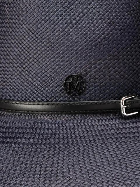 Maison Michel Wanda buckle hat - Blue - zdjęcie produktu nr 2