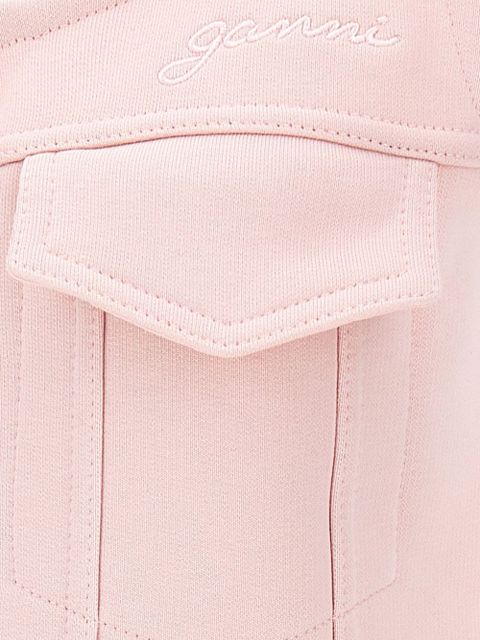 GANNI A-line minidress - Pink