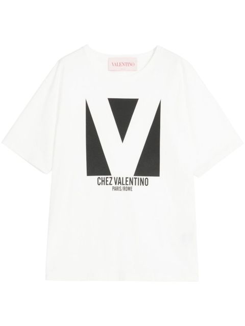 Valentino Garavani Chez-print T-shirt - White