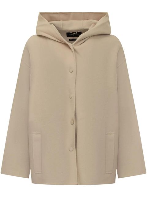 Weekend Max Mara hooded wool coat - Neutrals - zdjęcie produktu nr 1