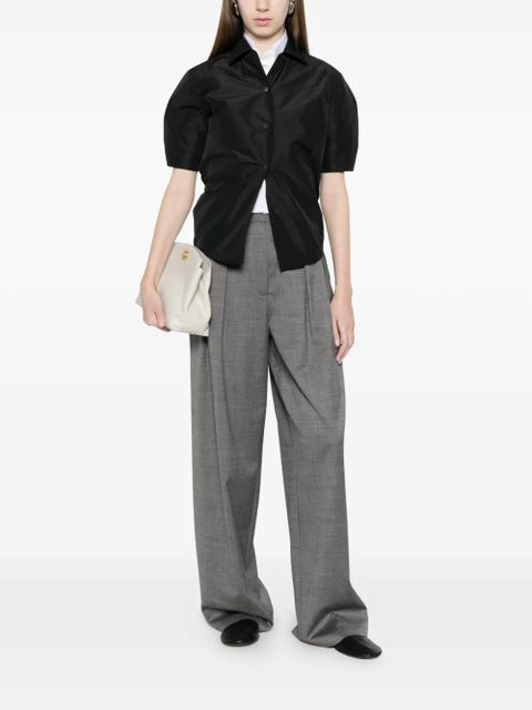 Jil Sander pointed-collar shirt - Black - zdjęcie produktu nr 2