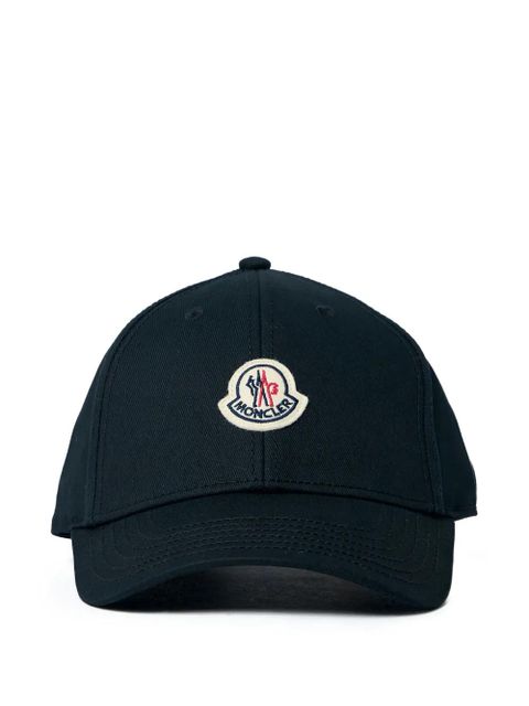 Moncler logo-motif baseball cap - Black - zdjęcie produktu nr 1