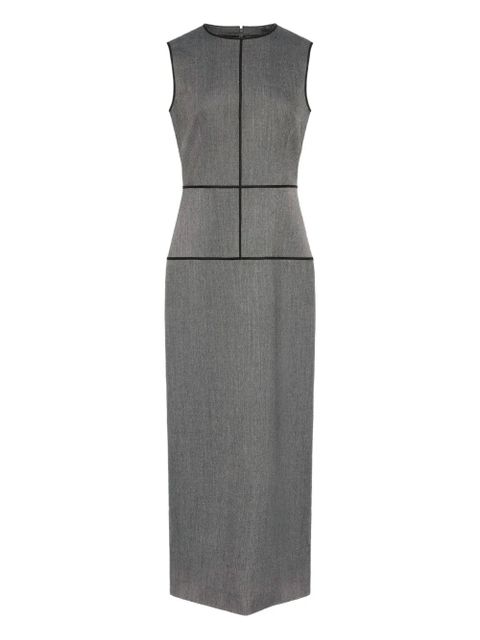 MM6 Maison Margiela panelled sleeveless dress - Grey - zdjęcie produktu nr 1