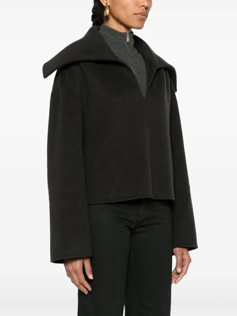 Nanushka Maxe spread-collar jumper - Grey - zdjęcie produktu nr 2