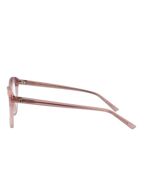 Gucci Eyewear round-frame glasses - Pink