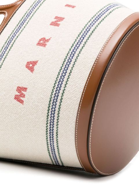 Marni small Tropicalia tote bag - Neutrals