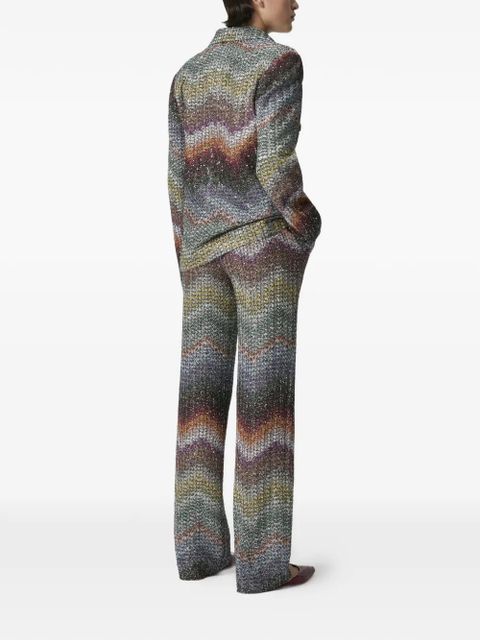 Missoni sequin-embellished trousers - Grey