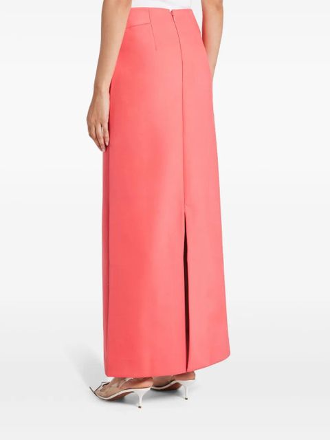 Acler high-waist midi skirt - Pink