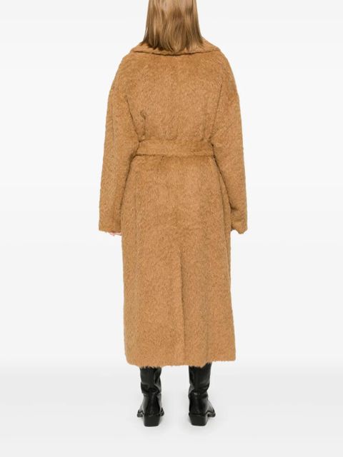 Golden Goose shawl-collar coat - Brown