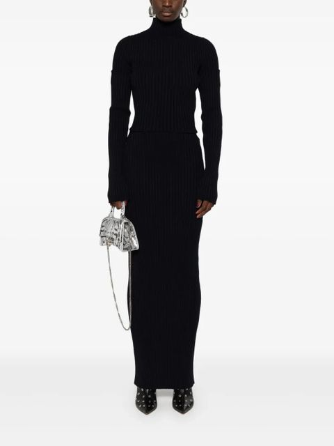 Balenciaga ribbed sweater - Blue - zdjęcie produktu nr 2