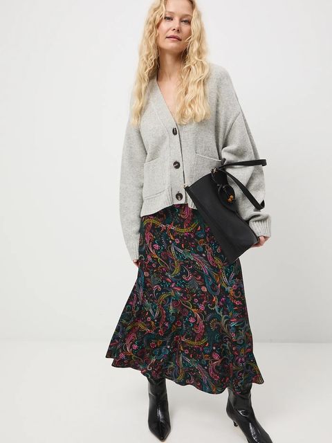 Medicine spódnica kolor multicolor midi rozkloszowana - zdjęcie produktu nr 1