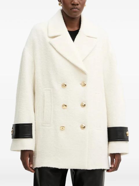 PINKO button-up peacoat - White - zdjęcie produktu nr 1