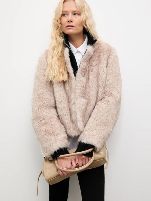 Answear.LAB kurtka kolor beżowy przejściowa - zdjęcie produktu nr 1