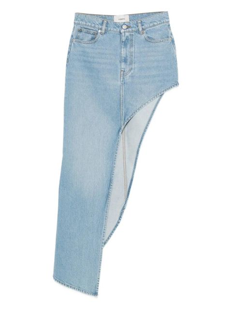 Coperni asymmetric panel skirt - Blue - zdjęcie produktu nr 1
