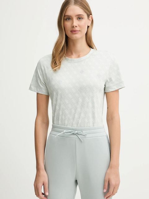 Guess t-shirt bawełniany RHOMBUS damski V5BI14 I3Z14 - zdjęcie produktu nr 1