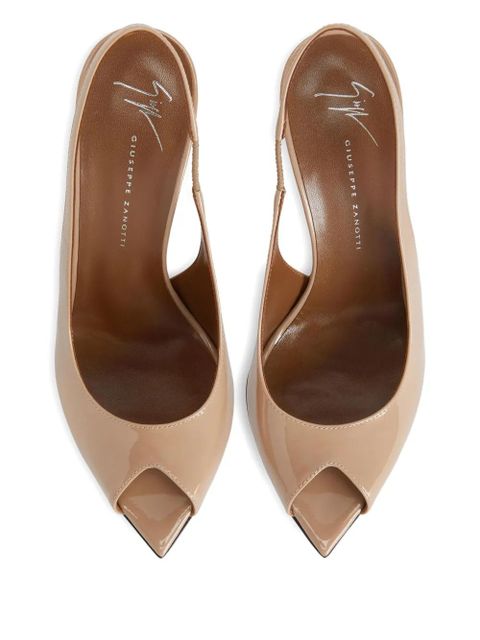 Giuseppe Zanotti 90mm Intriigo heeled sandals - Neutrals - zdjęcie produktu nr 2