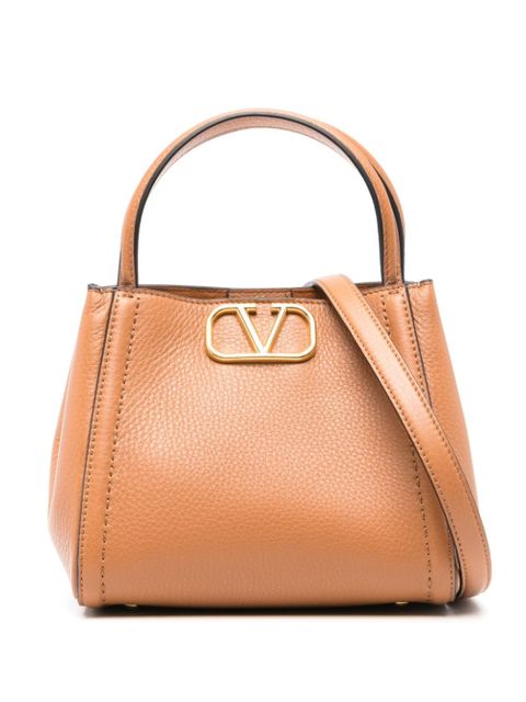 Valentino Garavani small Alltime tote bag - Brown - zdjęcie produktu nr 1