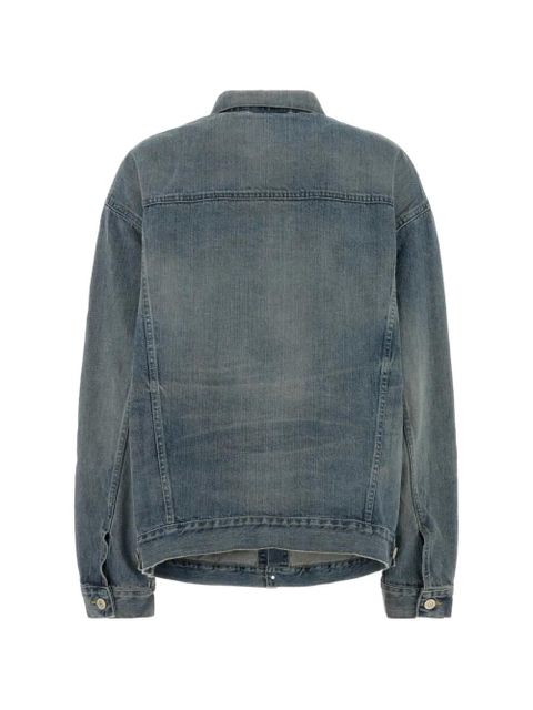 Balenciaga button-up denim jacket - Blue - zdjęcie produktu nr 2