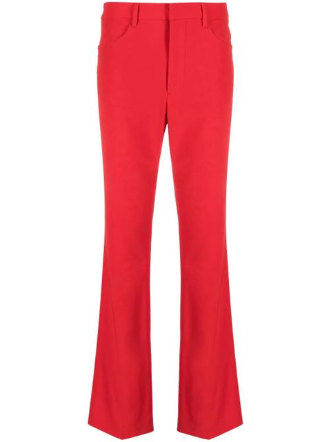 Zadig&Voltaire Pistol straight-leg trousers - Red - zdjęcie produktu nr 1