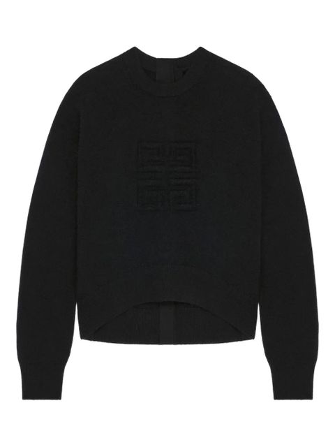 Givenchy long-sleeves logo-detail sweater - Black - zdjęcie produktu nr 1