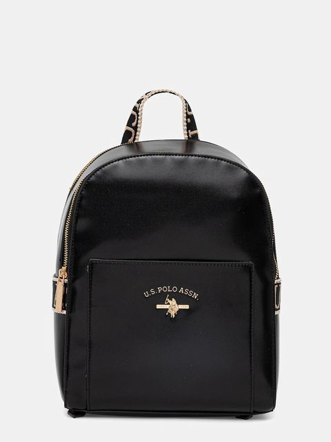 U.S. Polo Assn. plecak Heat damski kolor czarny mały gładki BEU7H8618WVP - zdjęcie produktu nr 1