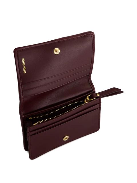 Miu Miu leather wallet - Red