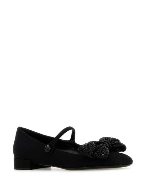 Valentino Garavani Bowjane ballerina shoes - Black - zdjęcie produktu nr 2