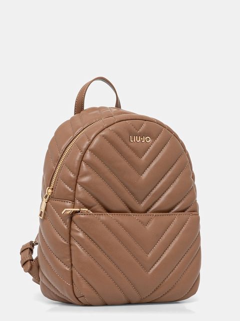 Liu Jo plecak damski kolor brązowy mały gładki AF5186.E0426 - zdjęcie produktu nr 2