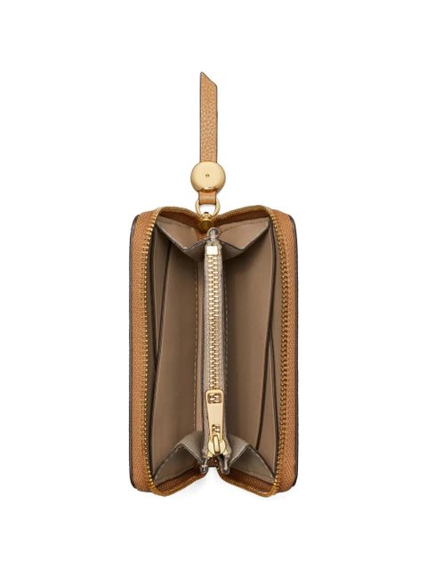 Tory Burch Romy zip around medium wallet - Brown