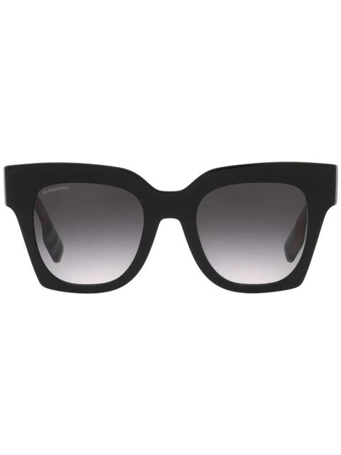 Burberry Eyewear Kitty square-frame sunglasses - Black - zdjęcie produktu nr 1