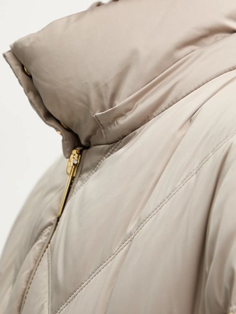 Marciano by Guess kurtka puchowa ELLY kolor beżowy zimowa 5BGL39 7374A