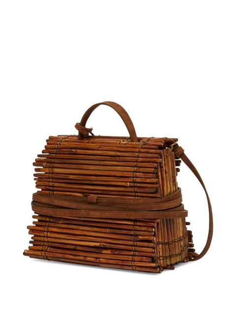 Moschino top-handle tote bag - Brown - zdjęcie produktu nr 2