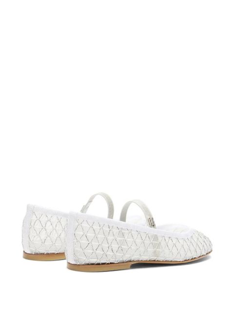 Casadei Sifnos ballet flats - White