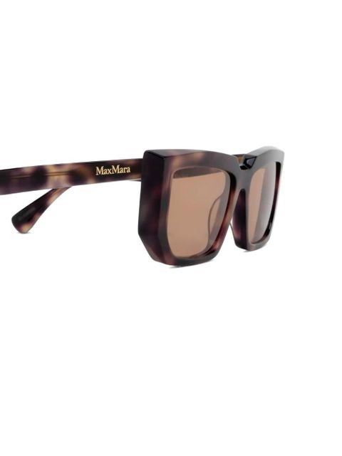 Max Mara Eyewear square-frame sunglasses - Brown
