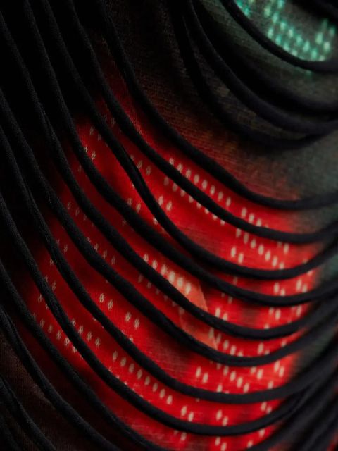 Jean Paul Gaultier printed cut-out maxi dress - Black